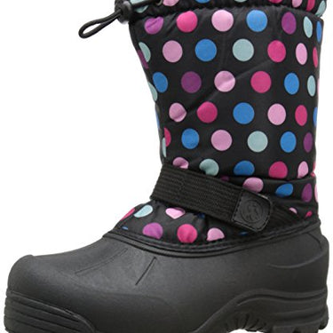 Northside Toddler's Frosty Winter Boot (Black/Polka Dot) Sizes 5-10