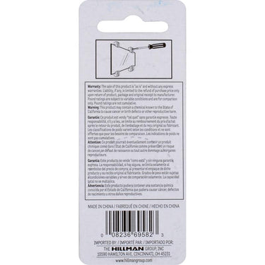 HILLMAN Ook Clear Holder Kit Mirror Holder 20 lb 1 pk
