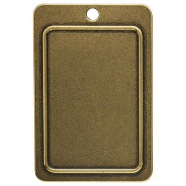 Amerock Allison Traditional Bar Cabinet Pull 3 in. Antique Brass Gold 1 pk