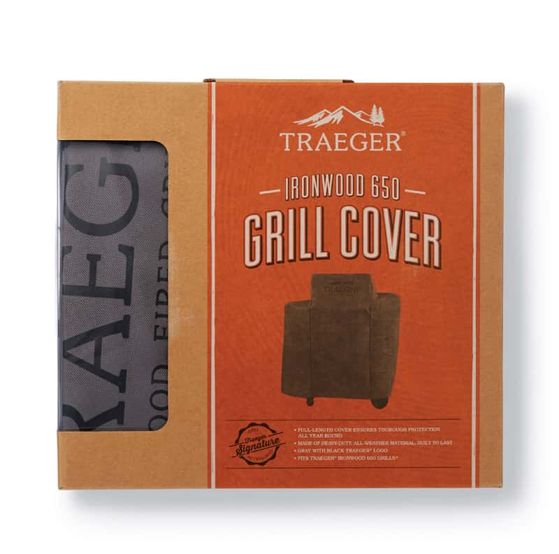 Load image into Gallery viewer, Traeger Gray Grill Cover For Ironwood 650-TFB65BLE
