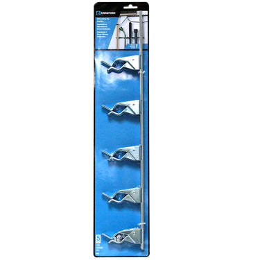 Crawford Zinc-Plated Silver Steel Spring Clip For 7/8 1 pk