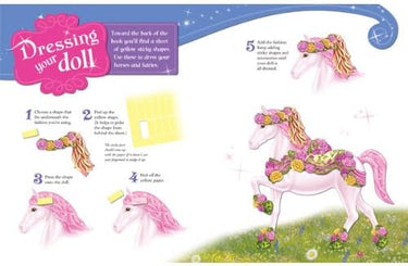 Klutz The Marvelous Book of Magical Horses: Dress Up Paper Horses & Their Fairy Friends Book