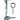 Ace Small Zinc-Plated Silver Steel 2.5 in. L Safety Hook and Eye 1 pk