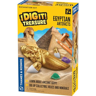 Thames & Kosmos I Dig It! Treasure Egyptian Artifacts Excavation Kit