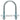 Hampton 5/16 in. X 1-3/4 in. W X 3 in. L Coarse Zinc-Plated Steel U-Bolt