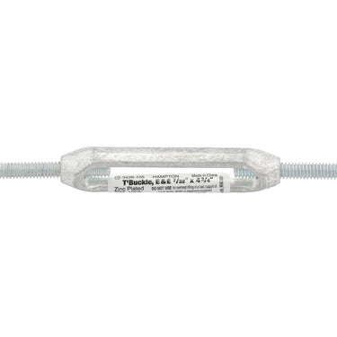 Hampton Zinc-Plated Aluminum/Steel 0.185 in. D Turnbuckle 120 lb 4-3/4 in. L