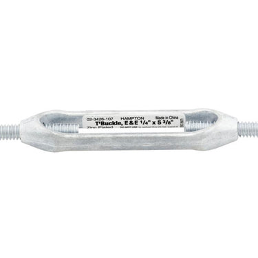 Hampton Zinc-Plated Aluminum/Steel 0.207 in. D Turnbuckle 160 lb 5-3/8 in. L