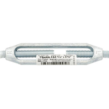 Hampton Zinc-Plated Aluminum/Steel 0.268 in. D Turnbuckle 275 lb 6-5/8 in. L