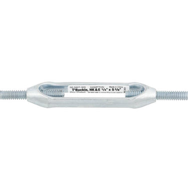 Hampton Zinc-Plated Aluminum/Steel 0.207 in. D Turnbuckle 160 lb 5-3/8 in. L