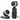 Diveblues JetForce Handheld Fan (Black)