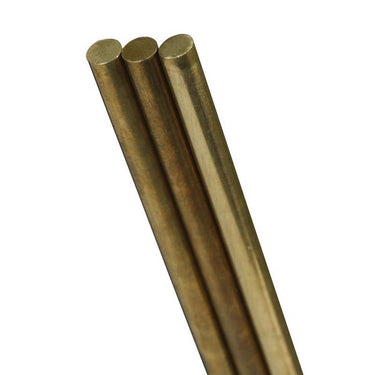 K&S 1/32 in. D X 12 in. L Brass Rod 5 pk
