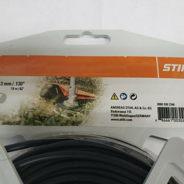 STIHL Premium .130 in. D X 62 Ft. L Trimmer Line