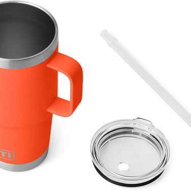 YETI Rambler 25oz Straw Mug (Papaya)