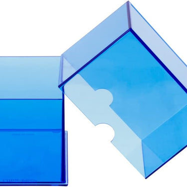 UItra Pro Eclipse 2-Piece Deck Box: Pacific Blue - For Pokemon game, MTG, Baseball, Basketball, Football card and other Tra
