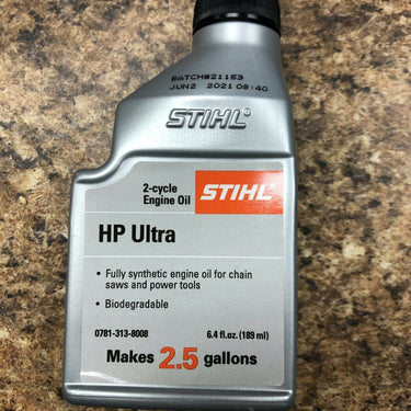STIHL HP Ultra 2-Cycle Engine Oil 6.4 Oz 1 Pk