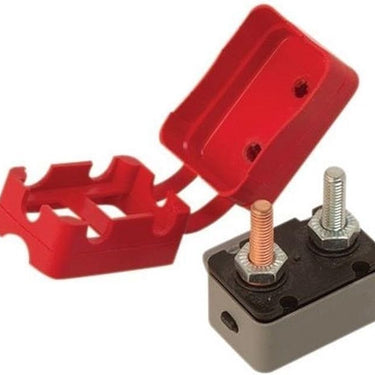Sea-Dog 420855-1 Resettable Circuit Breaker with Cover , 50 Amp