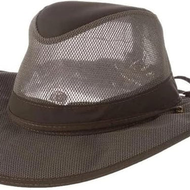 Dorfman Hat Co. Men's 1 Piece Suplex Pinch Front Safari Hat
