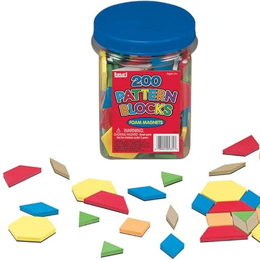 Foam Magnets - Pattern Blocks