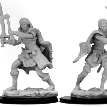 Dungeons & Dragons: Nolzur's Marvelous Unpainted Miniatures - W01 Human Female Barbarian