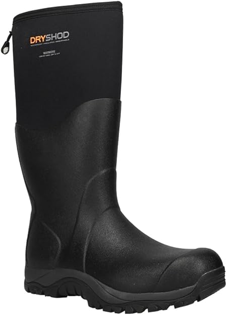 Dryshod Mens Waymore Rain Casual Boots Mid Calf - Black Size 13