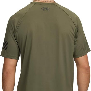 Under Armour Freedom Tech™ Men's Short Sleeve (Marine OD Green/Black) Size M