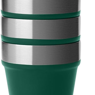 YETI Shot Glasses with Carrying Case 4-Pack (Black Forest Green)