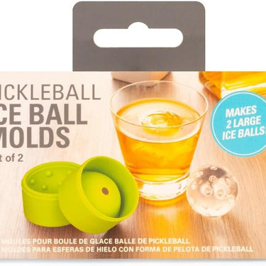 Kikkerland Pickleball Ice Ball Molds 2 Set