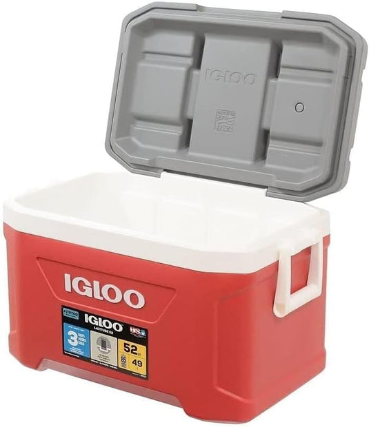 Igloo Latitude 52 Cooler Box, Approx. 1.9 gal (49 L), Latitude, Outdoor, Camping, Leisure, Fishing