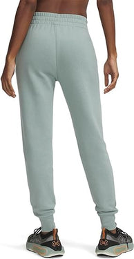 Under Armour Women's Rival Fleece Joggers (Silica Green) Size XXL