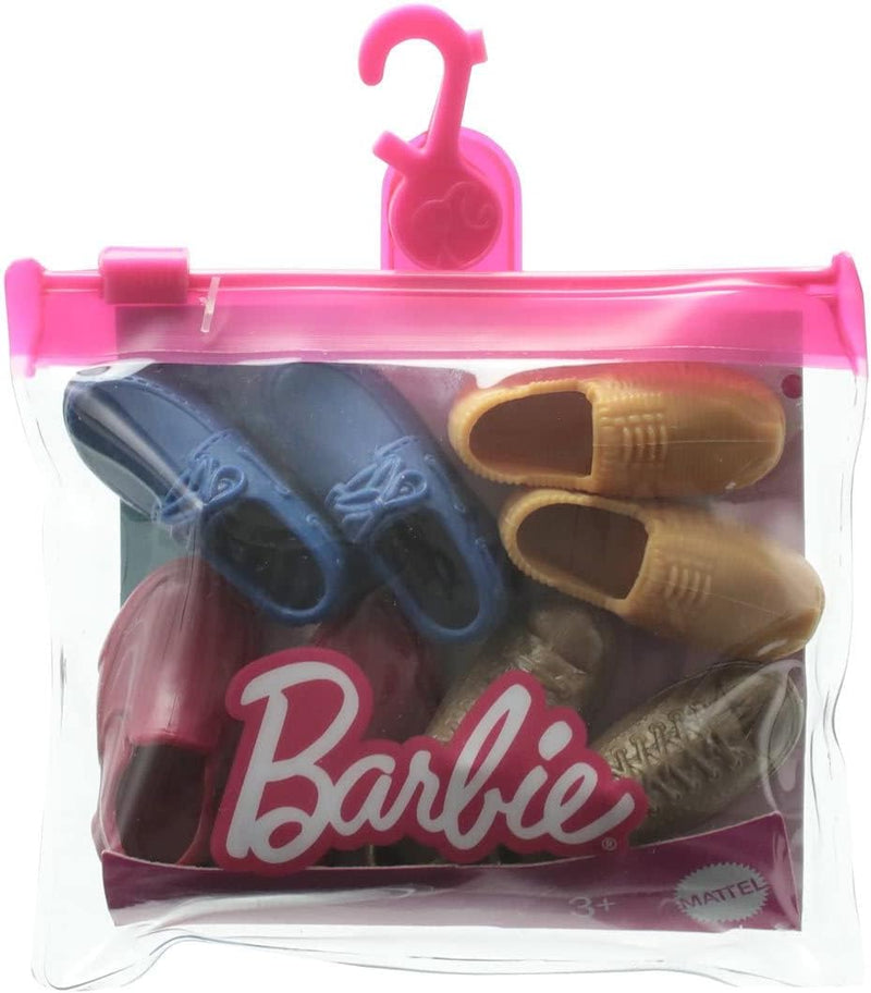 Load image into Gallery viewer, Barbie Fashion Pack Set of 4 Pairs of Shoes for Ken Doll
