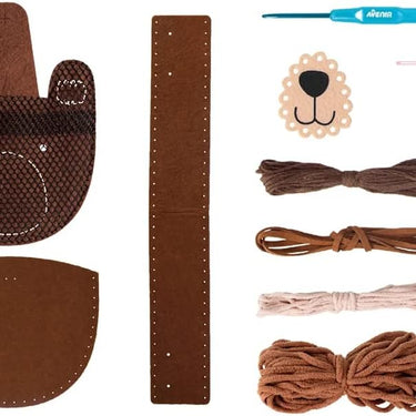 Loopie Fun Bear Bag, Multicoloured