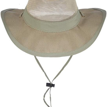 Dorfman Hat Co. Men's 1 Piece Suplex Pinch Front Safari Hat