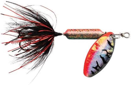 Worden's Rooster Tail in-Line Spinner Tinsel Nightmare Tiger