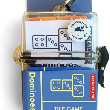 Kikkerland Dominoes Travel Game