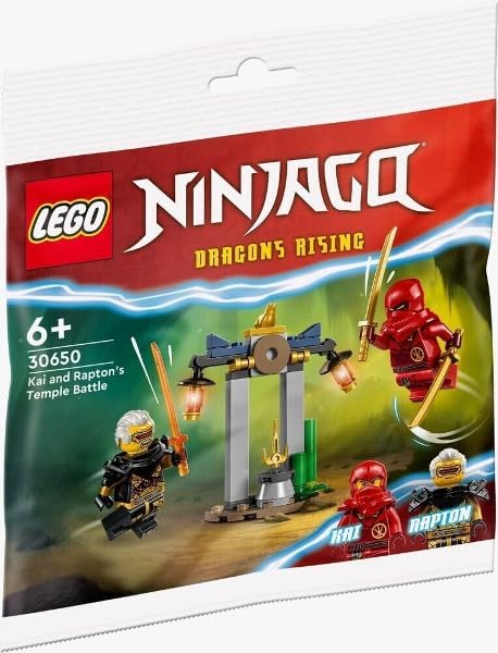 LEGO Ninjago: Kai and Rapton's Temple Battle 47pc