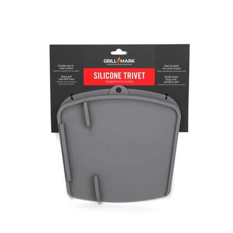 Grill Mark Plastic Gray Spatula Mat