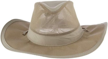 Dorfman Hat Co. Men's 1 Piece Suplex Pinch Front Safari Hat
