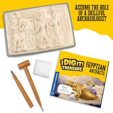 Thames & Kosmos I Dig It! Treasure Egyptian Artifacts Excavation Kit