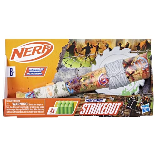 Nerf Zombie Strikeout Dart Blaster Outdoor Games, Ages 8+