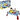 MEGA BLOKS Toy Blocks Blue Build N Learn Table With Storage