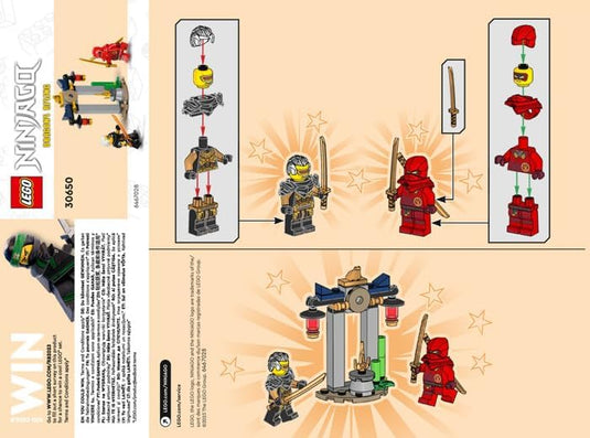 LEGO Ninjago: Kai and Rapton's Temple Battle 47pc