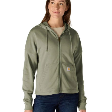 Carhartt Women's TENCEL™ Fiber Series Full-Zip Sweatshirt (Avery Fern) Size XXL