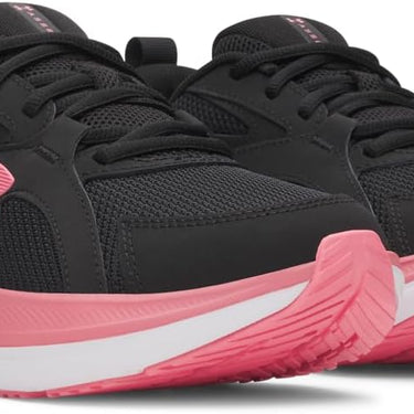Under Armour Charged+ Assert 11 Women's Running Shoes (Black/Pink) Size 7