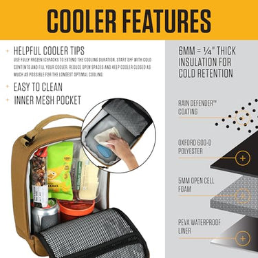 Carhartt Insulated Lunch Cooler (Greenstone)