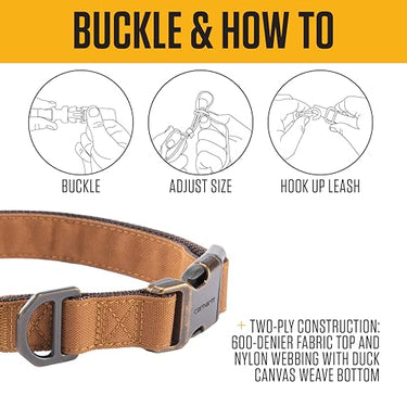 Carhartt Gear Field Dog Collar (Oak Leaf) Size L