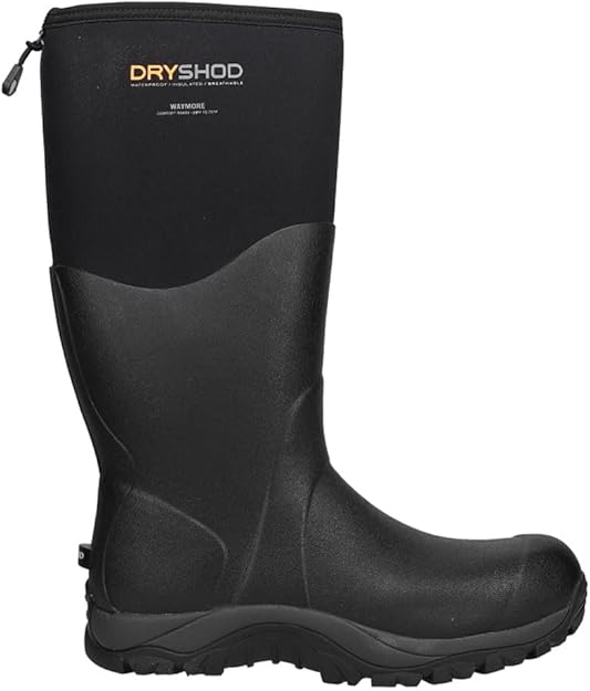 Dryshod Mens Waymore Rain Casual Boots Mid Calf - Black Size 11