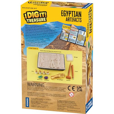 Thames & Kosmos I Dig It! Treasure Egyptian Artifacts Excavation Kit