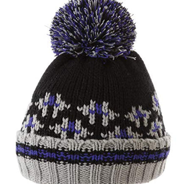 Screamer Kids Nathan Beanie (Black/Blue)