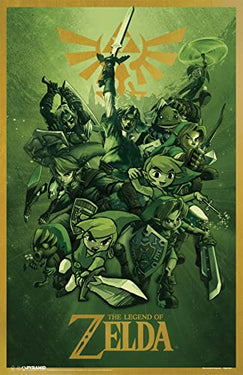 Legend of Zelda Links - 11 X 17 Poster