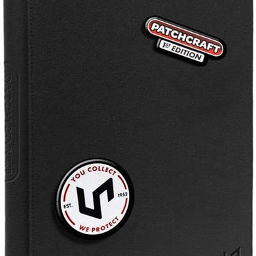 Ultra Pro Patchcraft Zippered 9-Pocket Pro-Binder - Black